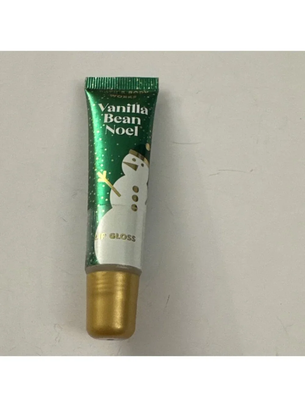 Bath & Body Works Vanilla Bean Noel Lip Gloss  New CS2
